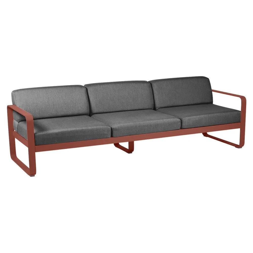 BELLEVIE 3-SEATER-GRAPHITE GREY CUSHION