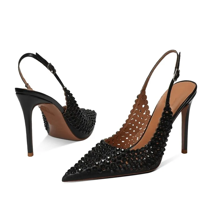 Funki Buys | Shoes | Women's Metallic Bling Bridal Slingbacks