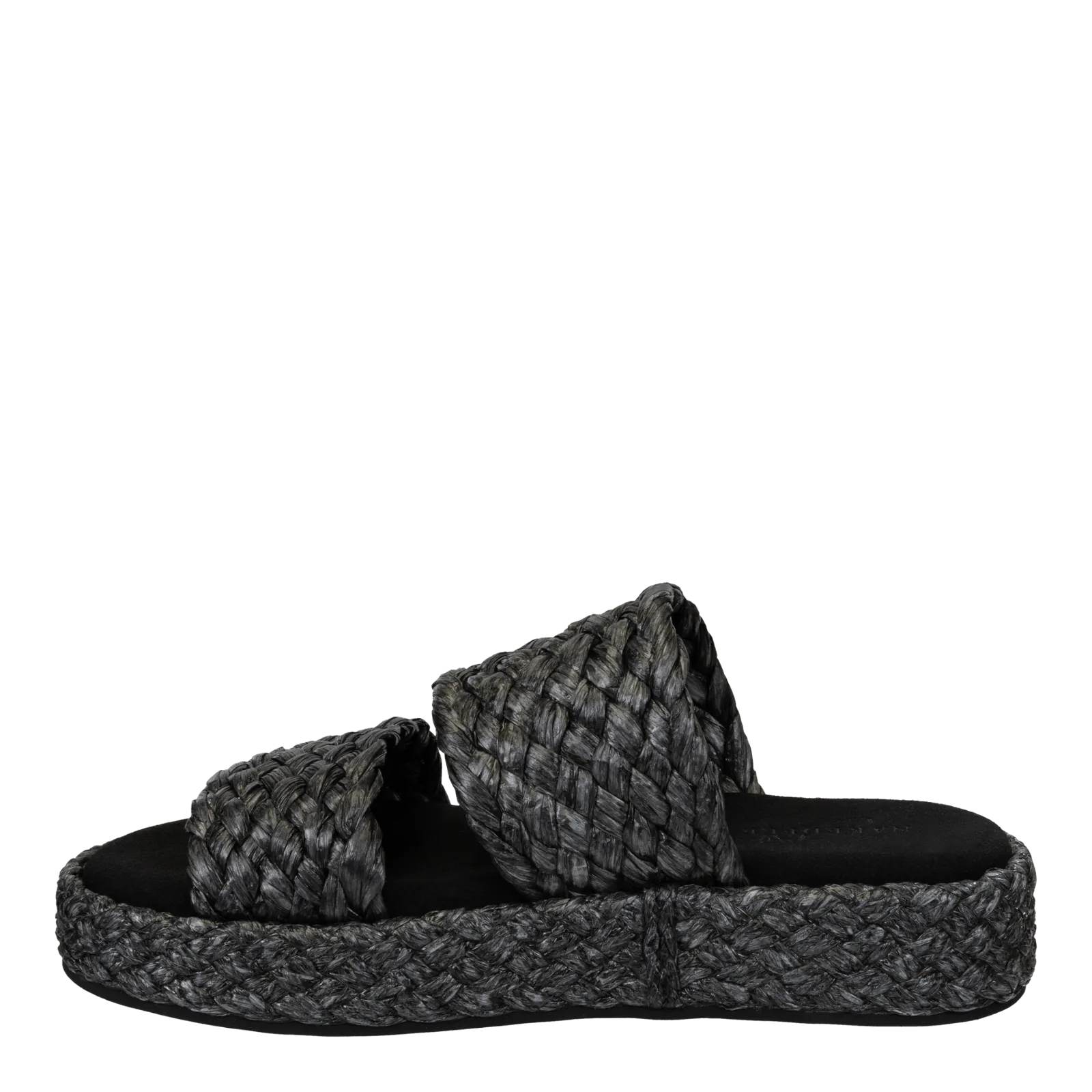SANTORINI in BLACK Espadrille Sandals