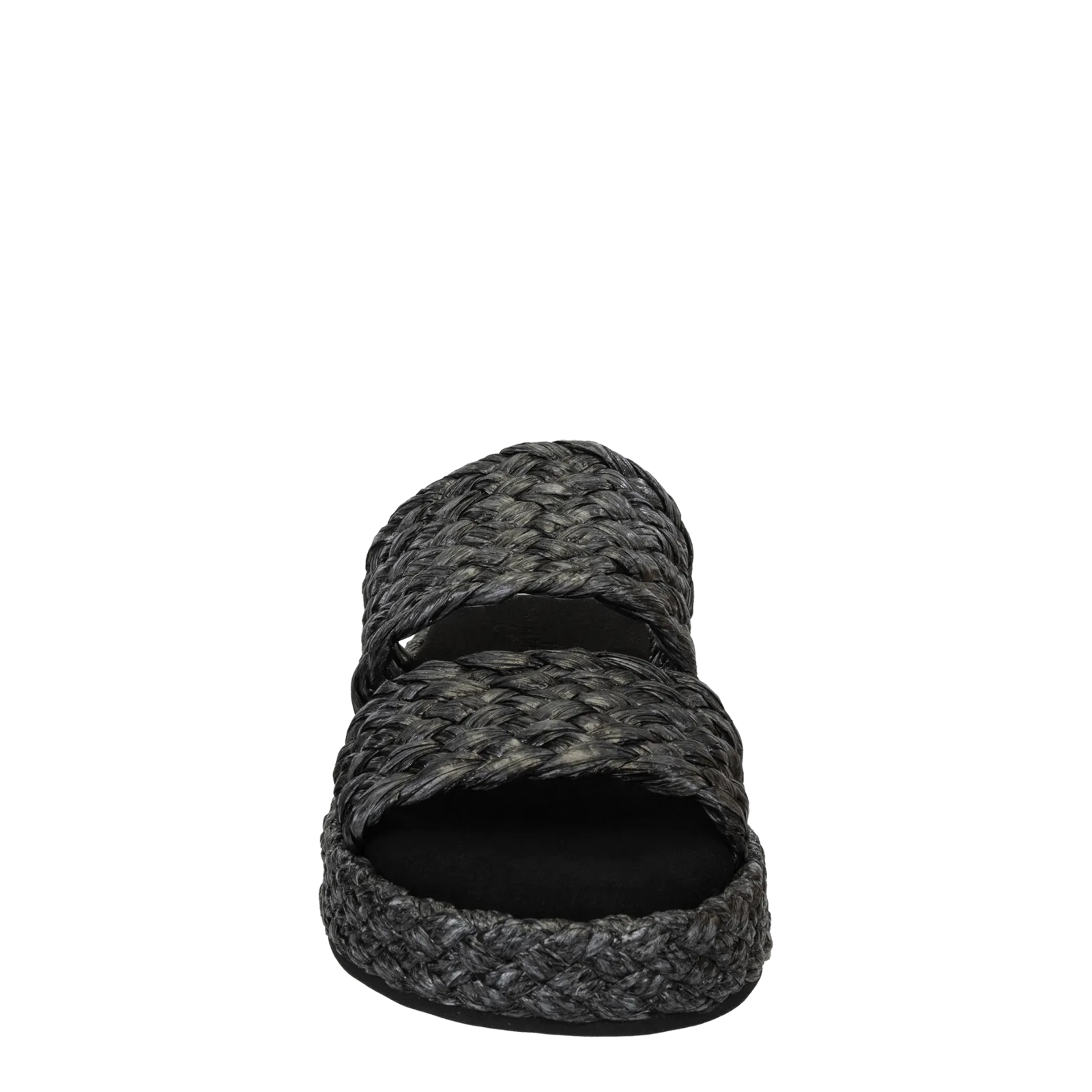 SANTORINI in BLACK Espadrille Sandals